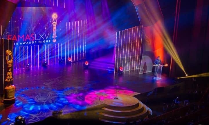 FAMAS LXVI Awards Night stage at The Theatre at Solaire