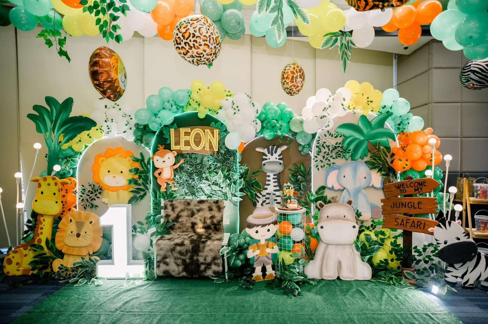 Alegre birthday celebration styling